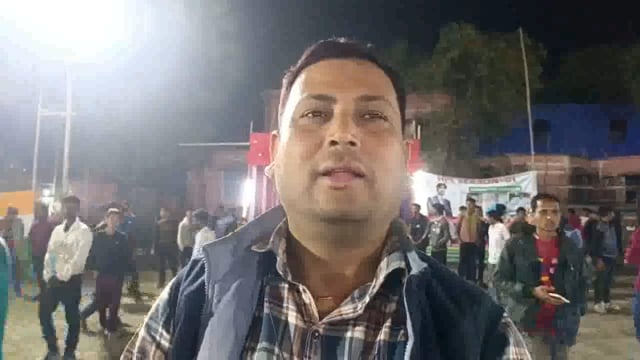 एक दिवसीय डे नाइट क्रिकेट टूर्नामेंट का हुआ शुभारंभ, 16 टीमों ने लिया हिस्सा 