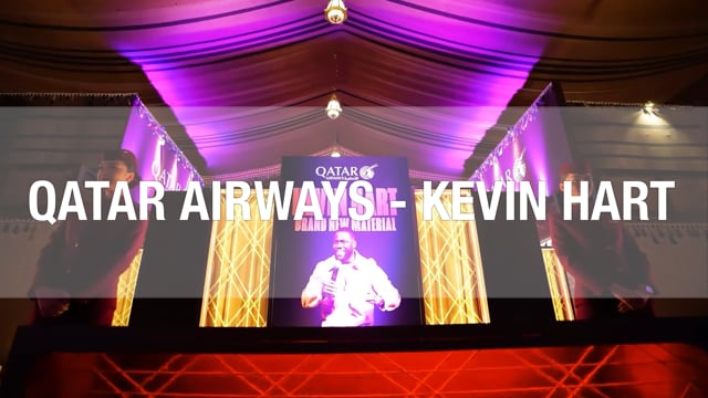 QATAR AIRWAYS - Kevin Hart