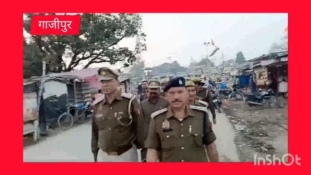 आगामी शिवरात्रि पर्व को लेकर सीओ भुडकुडा ने शादियाबाद मार्केट में किया पैदल मार्च