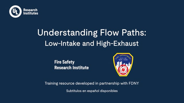 FSRI Fire Safety Research Institute | Training & Education