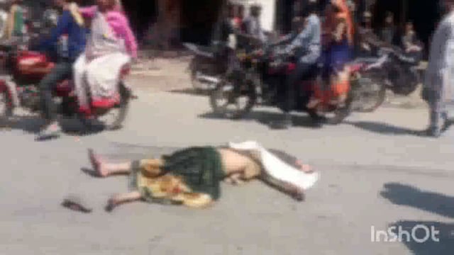 माट कस्बा में हुआ दर्दनाक हादसा महिला की हुई दर्दनाक मौत