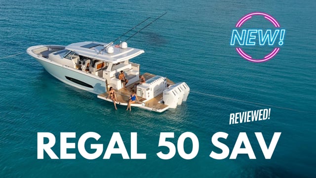 Regal 50 SAV Review at MIBS 2024 | BoatTEST