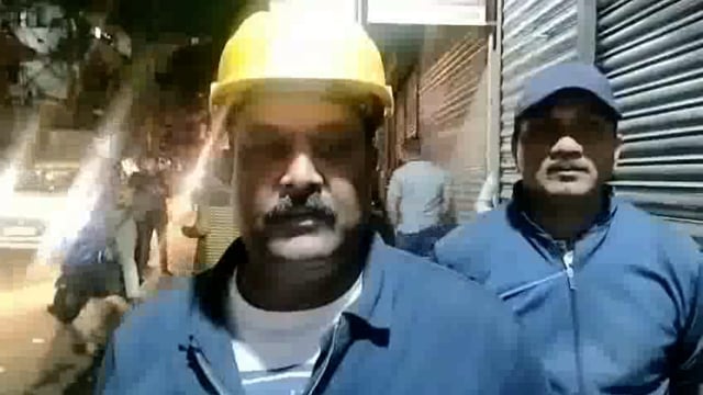 शाहू मिल नजीक जुन्या घराला आग मोठी वित्त हानी