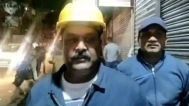 शाहू मिल नजीक जुन्या घराला आग मोठी वित्त हानी