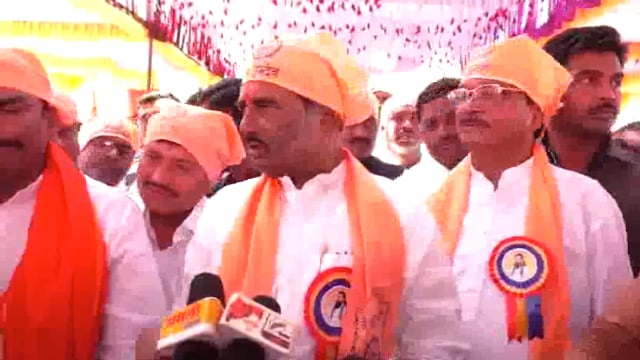 नवीवाडी येथे संत रविदास महाराज यांच्या सभागृहाचा भूमिपूजन सोहळा पार पडला - खासदार प्रतापराव पाटील चिखलीकर 