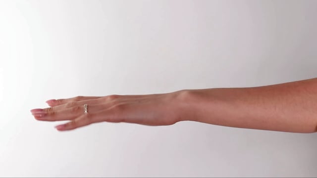 Bezel Set Oval Band - Video