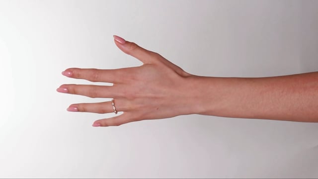 Bezel Set Marquise Band - Video