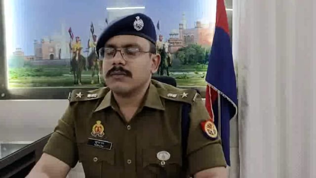 ,CAAएक्ट लागू करने पर आगामी त्योहारों पर सुरक्षा कानून की दृष्टिगत दिशा निर्देश पुलिस उपायुक्त नगर आगरा द्वारा दी गई वाइ