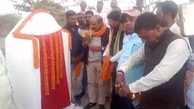 विधायक नारायण दास ने कार्यक्रम शिलान्यास 