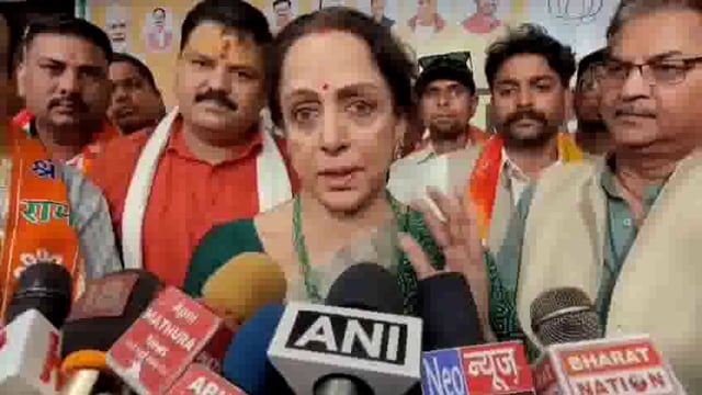 विकसित भारत मोदी गारंटी सुझाव पत्र के तहत सांसद हेमा मालिनी ने जनता से सुझाव पत्र मांगे