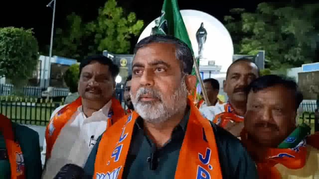 खासदार प्रतापराव पाटील चिखलीकर यांना नांदेड लोकसभेची उमेदवारी जाहीर झाल्याबद्दल जल्लोष : भाजपचे प्रविण सालेंची माहिती 