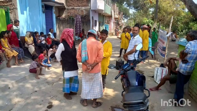 सदर प्रखंड क्षेत्र के खगौर बालगुदर साबिकपुर पंचायत में आपदा से संबंधित नुक्कड़ नाटक का किया गया आयोजन।