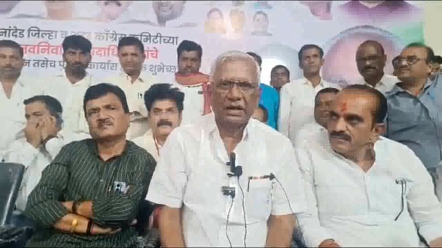 काॅंग्रेस पक्ष श्रेष्ठींनी नांदेड लोकसभेसाठी माझ्या नावाची शिफारस हायकमांडकडे केली आहे - माजी आमदार वसंतराव चव्हाण