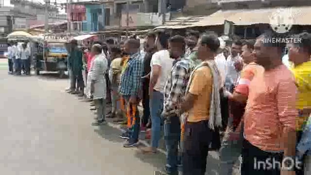 सूर्यगढ़ा पटेल चौक पर  मुंगेर लोकसभा के भावी उम्मीदवार अशोक महतो का समर्थकों ने भव्य स्वागत किया ।