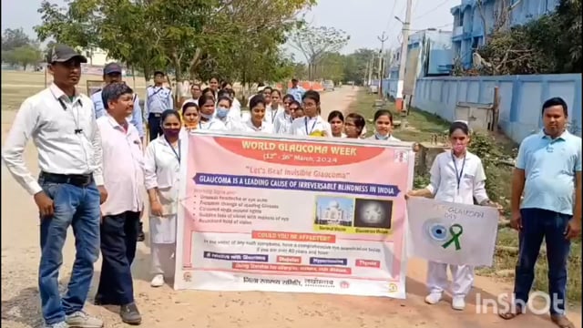 सदर अस्पताल परिसर से जीएनएम छात्राओं ने विश्व ग्लूकोमा सपताह के आयोजन को लेकर निकाली जागरूकता रैली सीएस ने दिखाई हरीझंडी