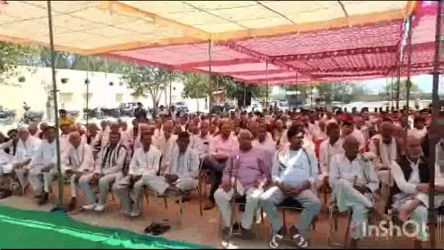 वर्तमान सांसद व लोकसभा प्रत्याशी के विरोध में उत्तर जन सैलाब की महापंचायत