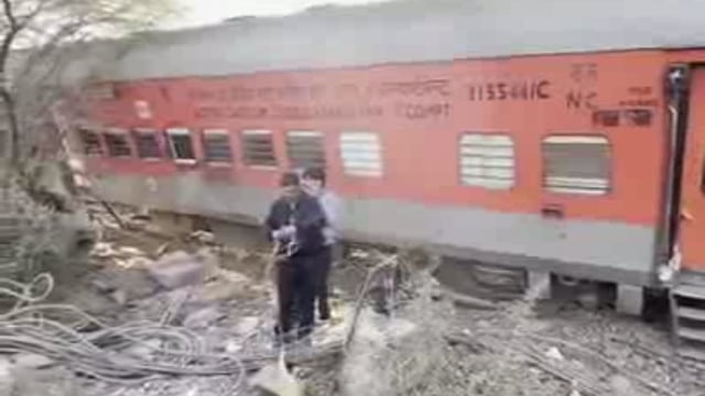 Ajmer mein Sabarmati Express aur malgadi aapas mein aamne Samne se takraai