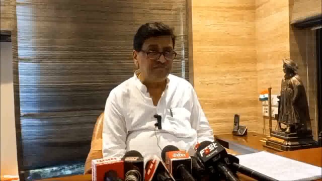 अद्याप काॅंग्रेस पक्षाने वसंतराव चव्हाणांच्या नावावर शिक्कामोर्तब केला नाही,ते 'स्वयंघोषित' उमेदवार - खासदार अशोक चव्हाण