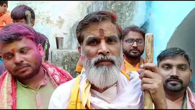 नंदगांव के हुरियारों ने क्या कहा बरसाने की होली में