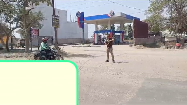 बम मिलने से हड़कंप मचा कहीं थाने का पुलिस फोर्स मौके पर मौजूद