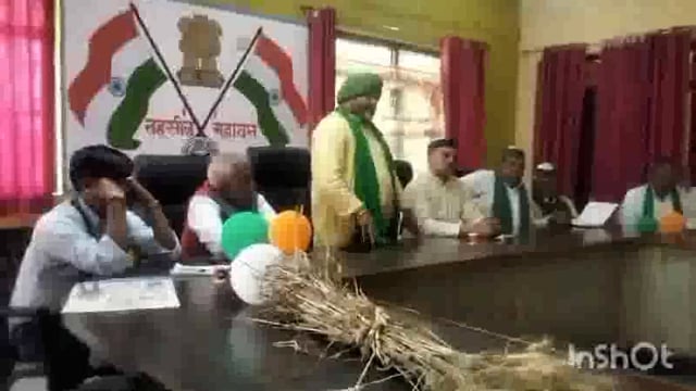 किसानों की समस्याओं को लेकर भारतीय किसान यूनियन टिकेत ने की पंचायत