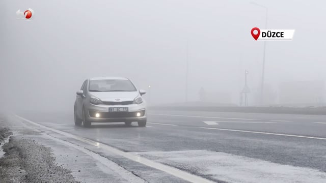 Bolu Dağı'nda Yoğun Sis