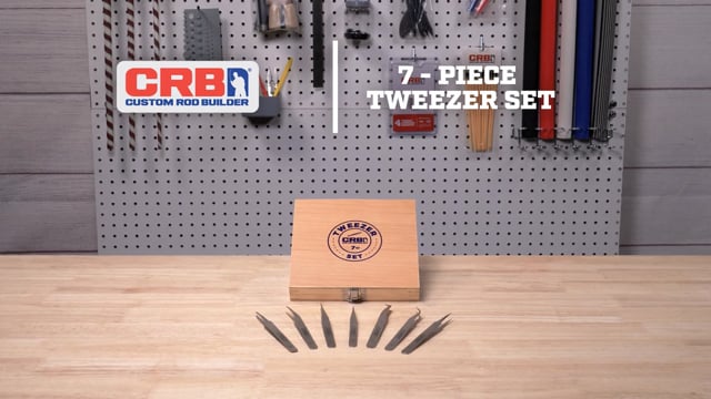 CRB 7 Piece Tweezer Set