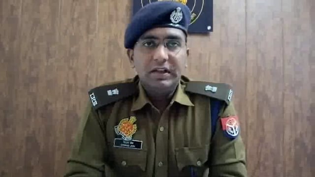 पुलिस की मुठभेड़ में गौ तस्कर बदमाश घायल।