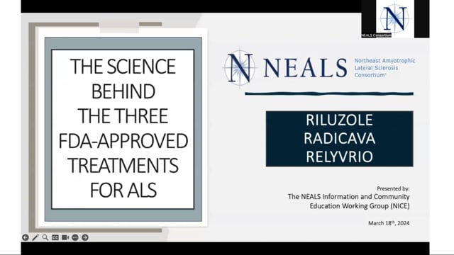 The Science Behind ALS Treatments: Riluzole, Radicava, and Relyvrio Screen Grab