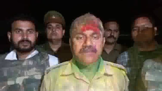 एसपी ऑफिस से चोरी करने वाले बदमाश की हुई पुलिस से मुठभेड़ घायल होने के बाद लिया हिरासत में