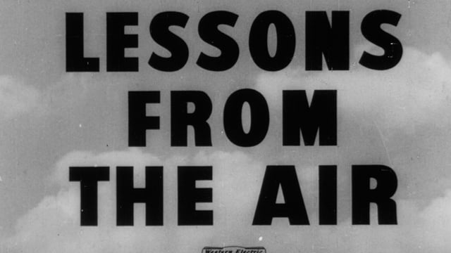 Lessons From The Air (1943)