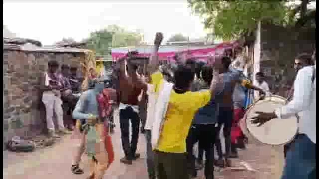 नागलगाव येथे मोठ्या उत्साहात रंग पंचमी साजरी