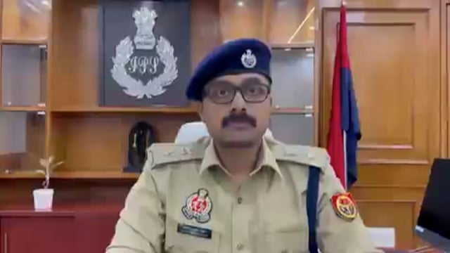 Sipahi Ne Mukhtar Ansari ko Sher Purvanchal batate hue Alvida likha Sipahi suspend Lucknow BKT