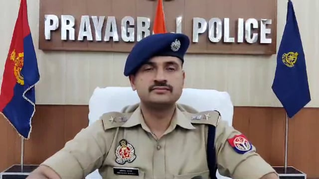 Prayagraj Mein Ganganagar Mein Hui Hatya ki ghatna DCP Abhishek Bharati ki bite