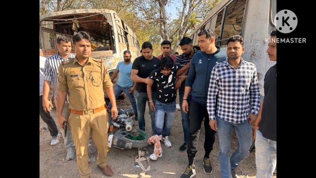 थाना हरी पर्वत विजयनगर चौकी क्षेत हुई लूट की घटना का पुलिस प्रशासन द्वारा संयुक्त कार्यवाही