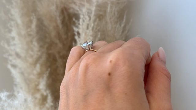 2.73ct Round Engagement Ring - Video