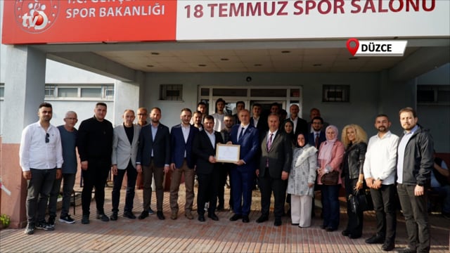 Başkan Yılmaz Yıldız Mazbatasını Aldı