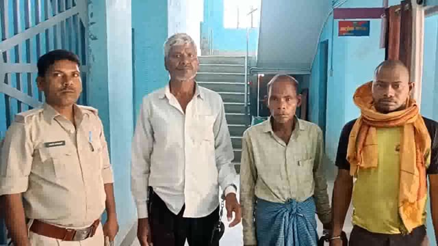 पटवा गांव से धोरैया पुलिस ने तीन वारंटीयों को किया गिरफ्तार, गये जेल