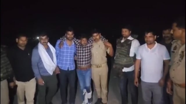 मोहना पुलिस वी एसओजी को मिली बड़ी सफलता 302 का अभियुक्त पुलिस मुठभेड़ में हुआ गिरफ्तार