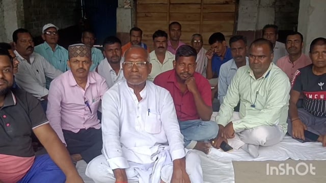 शहर के पुरानी बाजार संतर मुहल्ला स्थित एक निजी आवास पर संत रविदास समाज की बैठक आयोजित।