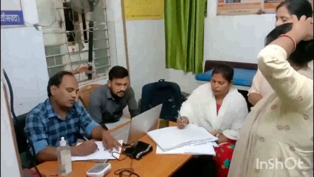 लखीसराय जिले के रामगढ़ चौक पीएचसी में 38 गर्भवती महिलाओं का हुआ एएनसी जांच।