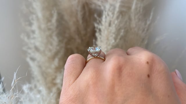 4.04ct Old European Engagement Ring - Video