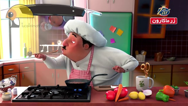 Zar Macaron - 3D Animated TV commercial