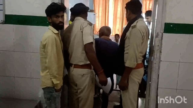 लखीसराय जिले के अमहरा थाना पुलिस ने मारपीट के अभियुक्त को सदर अस्पताल मेडिकल जांच बाद भेजा जेल।