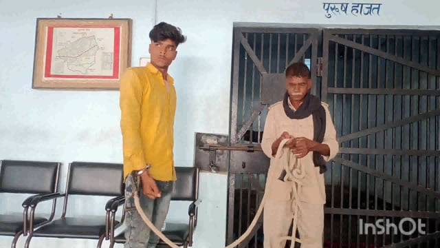 सूर्यगढ़ा थाना पुलिस के द्वारा एक शराबी को नशे में गिरफ्तार कर भेजा गया लखीसराय न्यायालय।