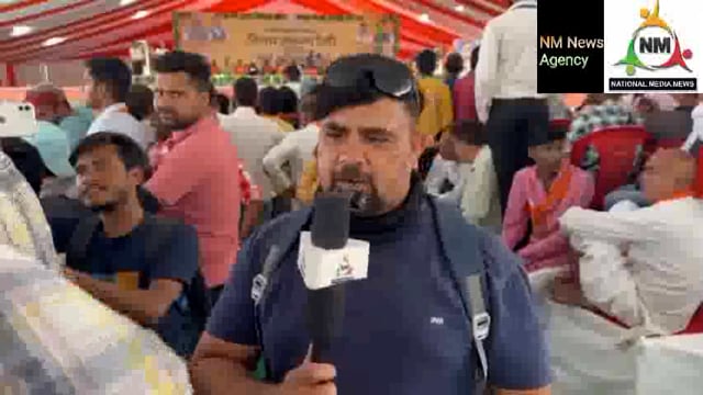 रुड़की नेहरू स्टेडियम में विशाल जनसभा को संबोधित करने पहुंचे योगी आदित्यनाथ 