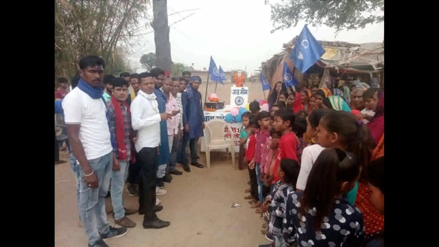 धूमधाम से मनाई गई बाबा साहेब अंबेडकर की जयंती