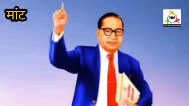 संविधान के निर्माता डां भीमराव अम्बेडकर की 133 वीं जयंती पर किया गया माल्यार्पण ।