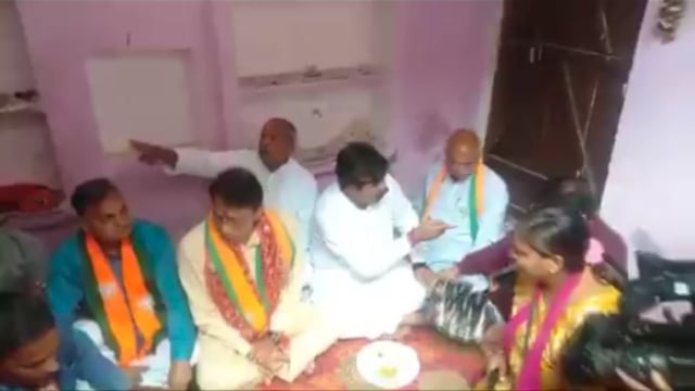 Bahraich: मेरठ दलित इलाके में पहुंचे भाजपा प्रत्याशी अरुण गोविल