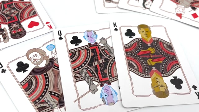 Video Guardians of the Galaxy Playing Cards